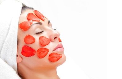របាំង strawbery